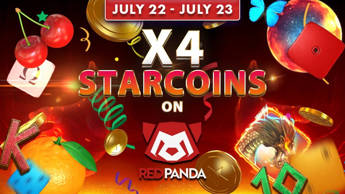 ✨ Enjoy a X4 Starcoins Weekend