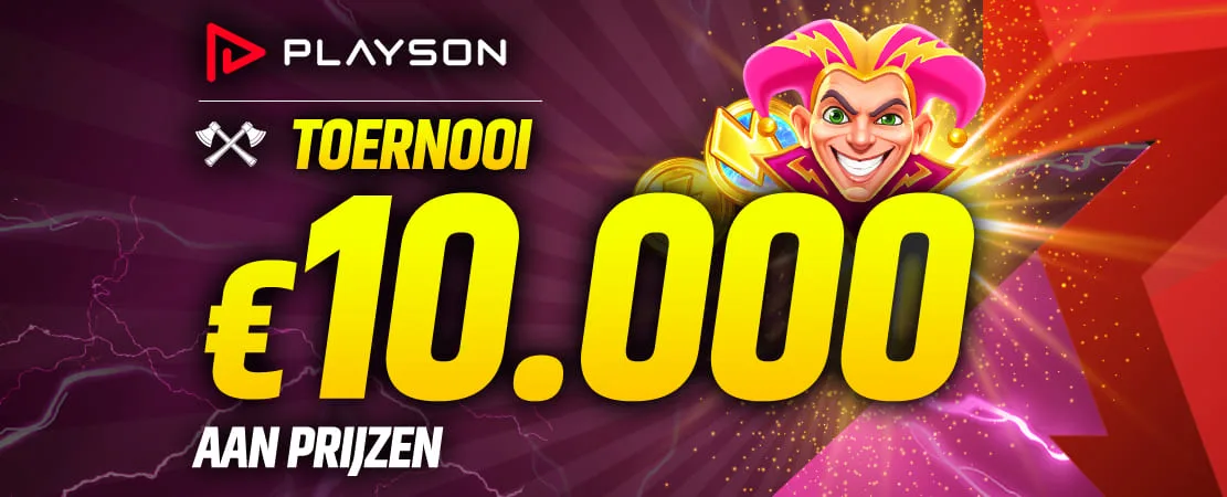 🏆 Playson 10K Toernooi
