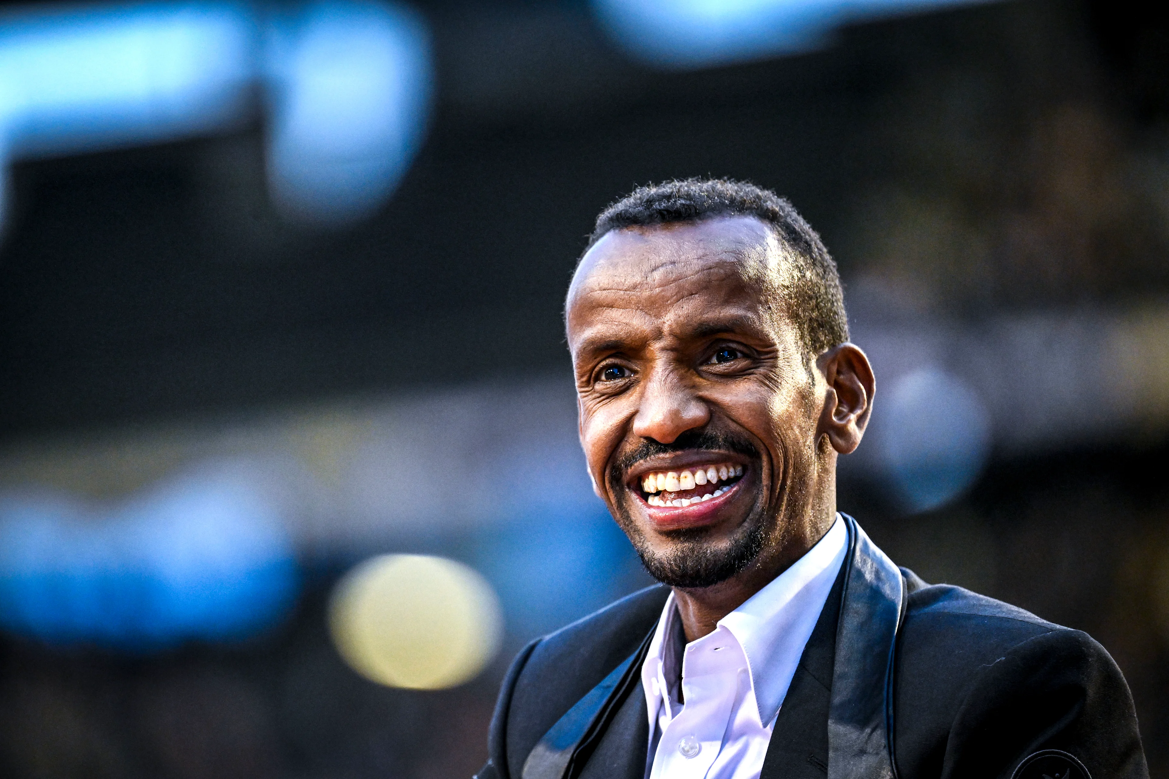 Belgian Bashir Abdi pictured during the 48th edition of the Memorial Van Damme athletics event in Brussels, Friday 13 September 2024. The 2024 Allianz Memorial Van Damme Diamond League meeting takes place on 13 and 14 September 2O24. BELGA PHOTO TOM GOYVAERTS