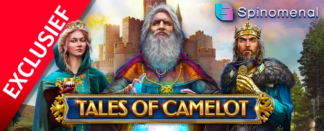 ⚔️ Exclusief bij Starcasino! Tales of Camelot van Spinomenal!