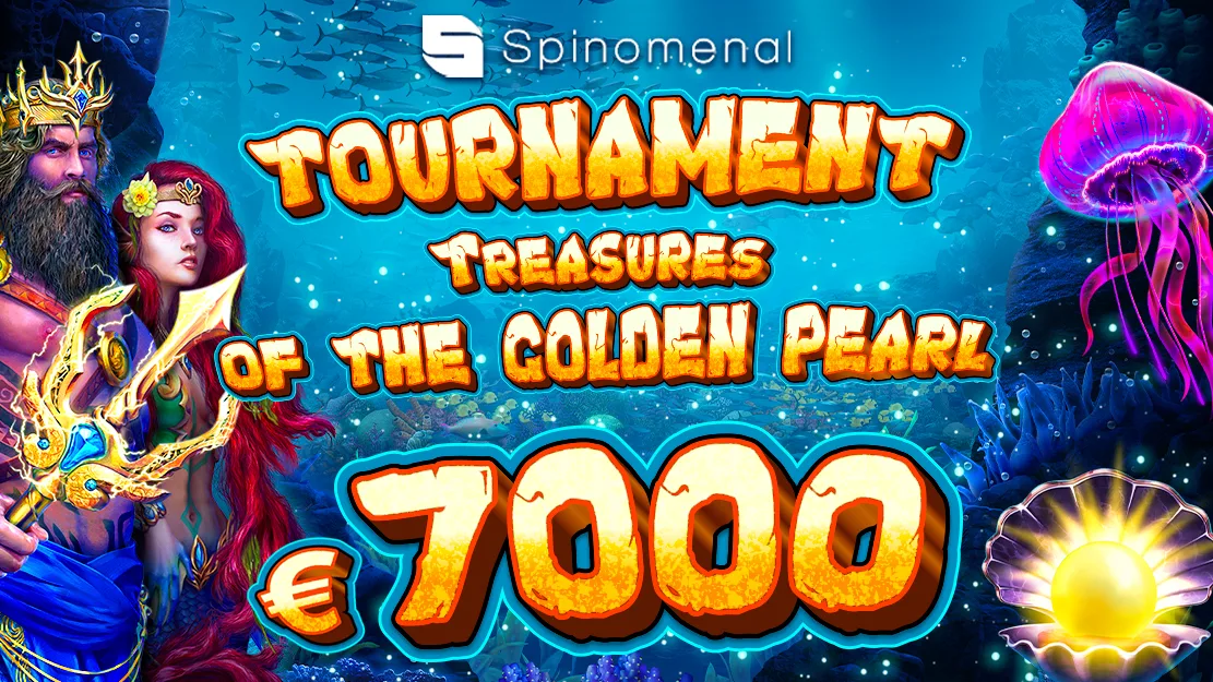 🧜🐚 Dive into the €7.000 underwater adventure with 'Treasures of the Golden Pearl'!