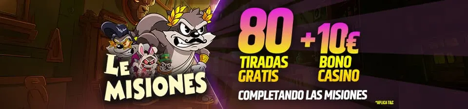 Completa todas las misiones y consigue tus recompensas.