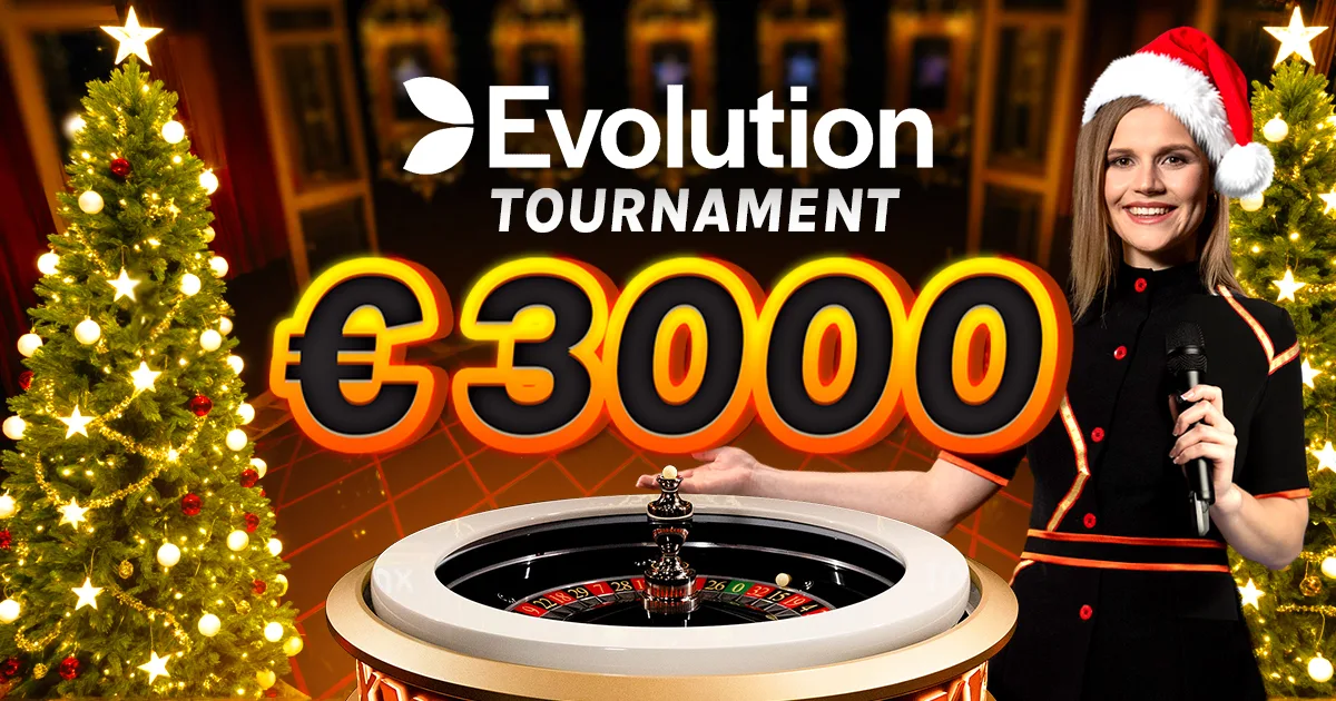 €3.000 Xmas tournament by Evolution! 