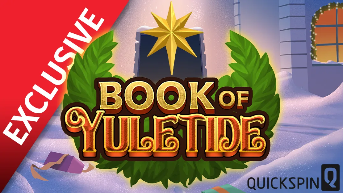 🎄Exclusively at Starcasino! Book of Yuletide by Quickspin!
