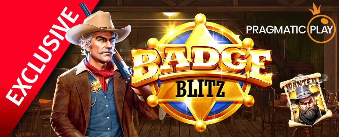 🤠 Exclusively at Starcasino! Badge Blitz by PragmaticPlay 🤠