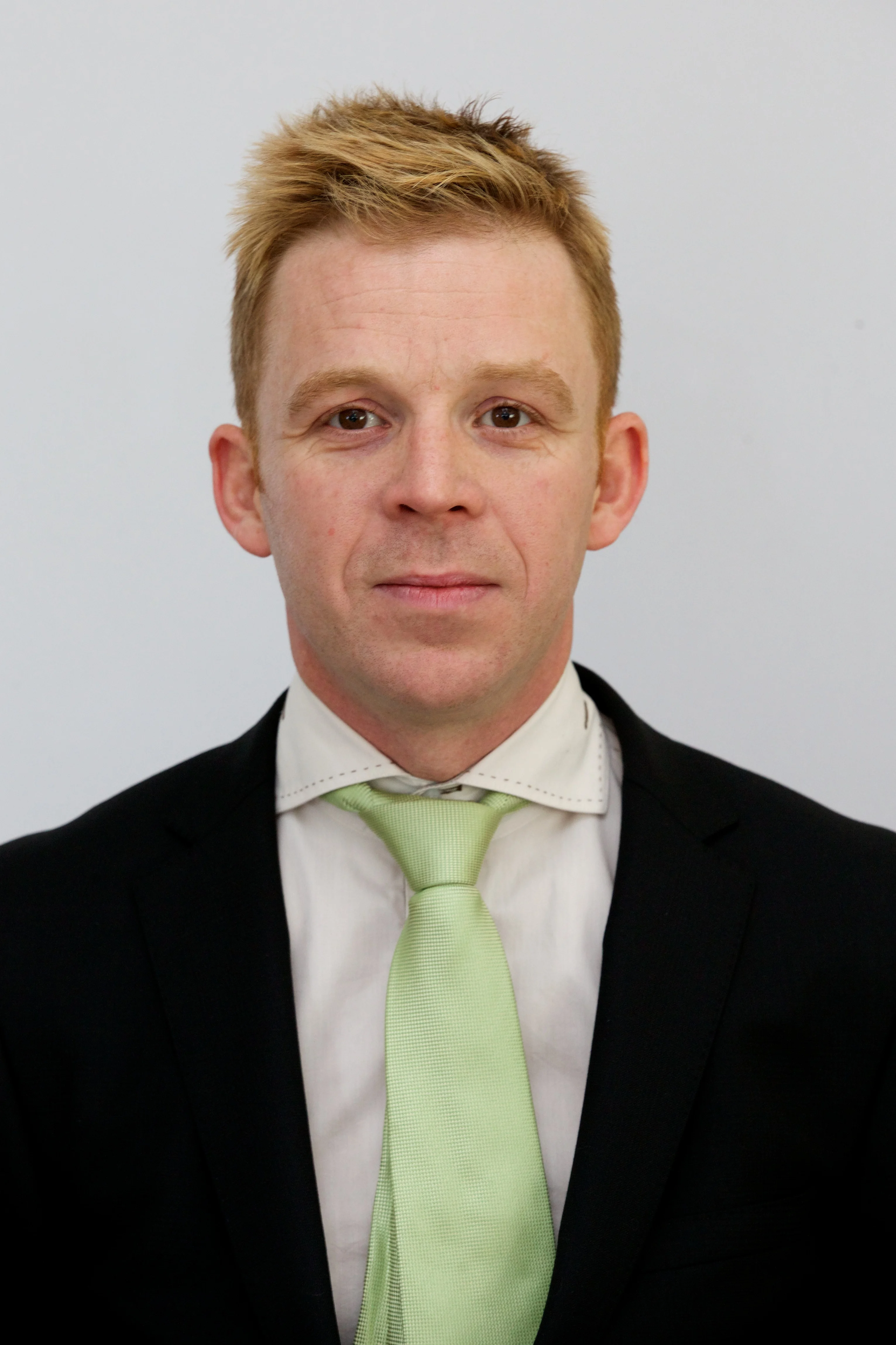 20140304 - TIELT, BELGIUM: Kurt Bogaerts pictured during the team presentation of AN Post Sean Kelly Team cycling team, ahead of the new cycling season, Tuesday 04 March 2014 in Tielt. BELGA PHOTO KURT DESPLENTER