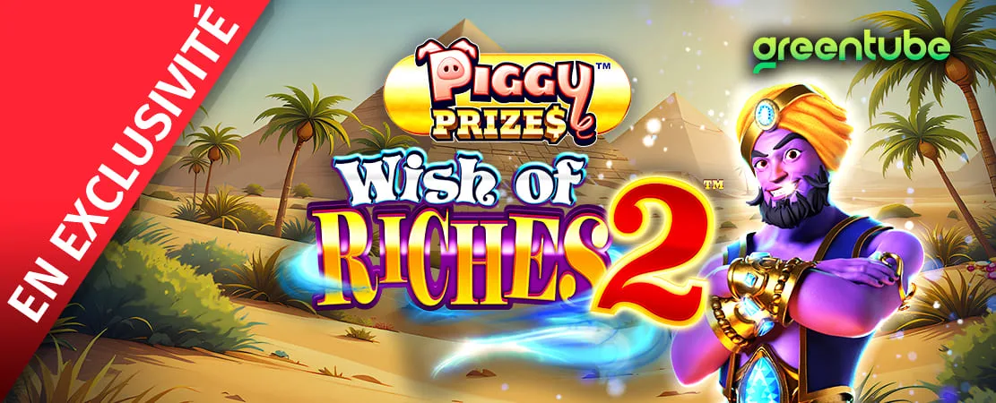 🐷 Piggy Prizes - Wish of Riches 2 - En exclusivité chez Starcasino