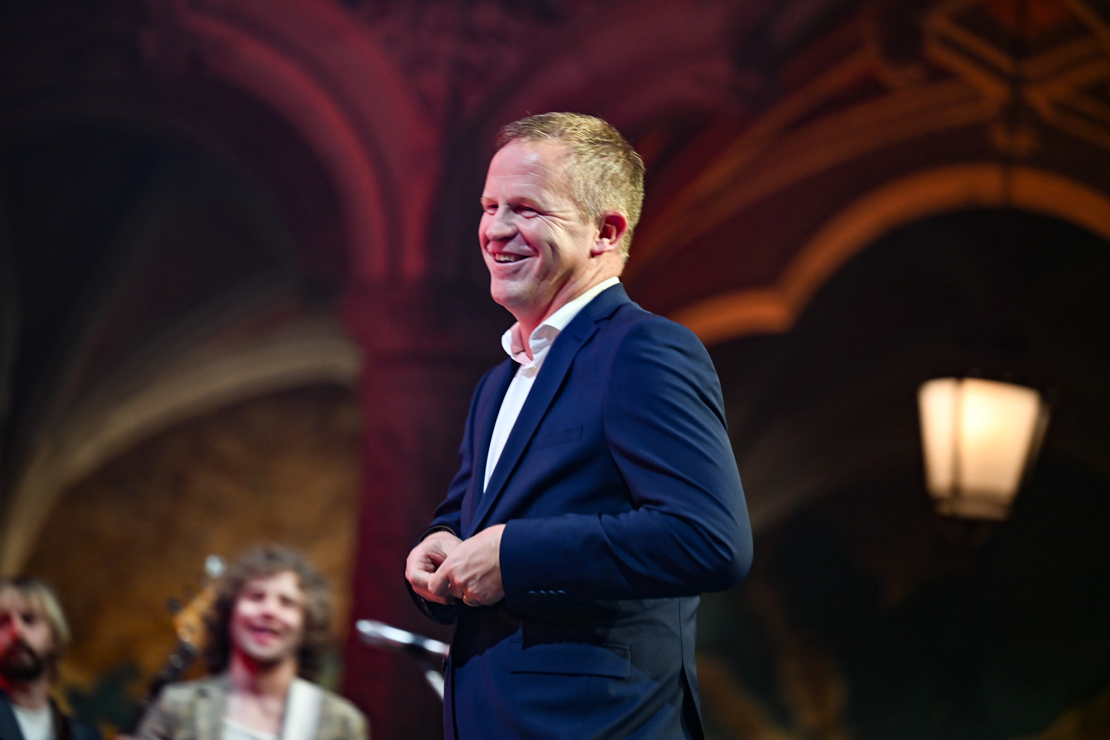 STVV's head coach Wouter Vrancken pictured during the Pro League Awards 2026, for the best players in the 1st and 2nd divisions of the 2025-2026 Belgian soccer championships, on Monday 25 May 2026, in Antwerp. BELGA PHOTO EMILE WINDAL
