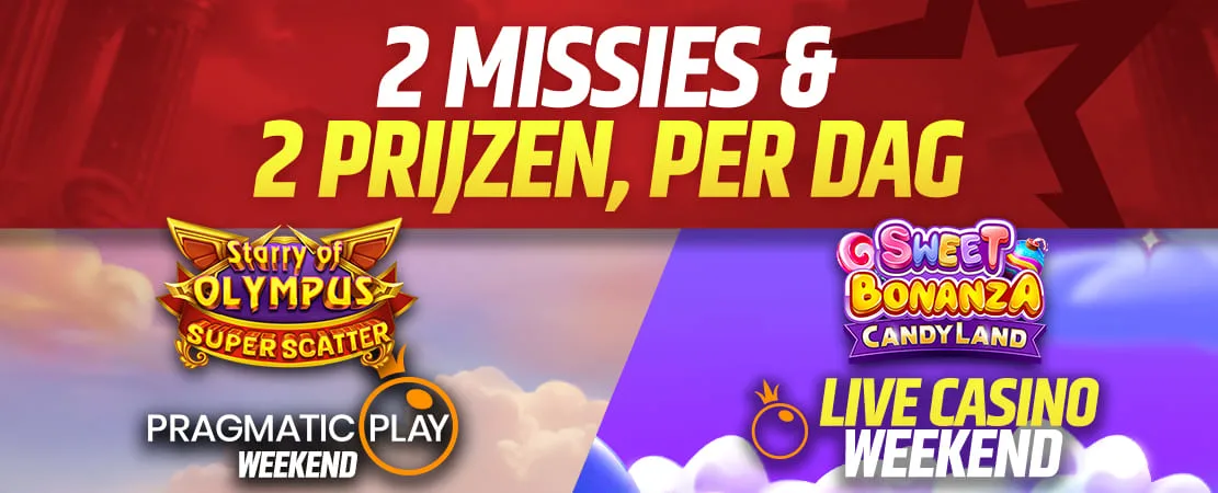 ⭐ Weekend Missies bij Starcasino: 2 dagen en 2 dagelijkse missies