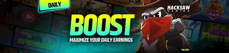 Potenciamos tu máxima ganancia un 25%, 50% o hasta 100% en los juegos destacados.