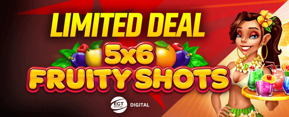 Nouveau Limited Deal: 5x6 Fruity Shots 🍋