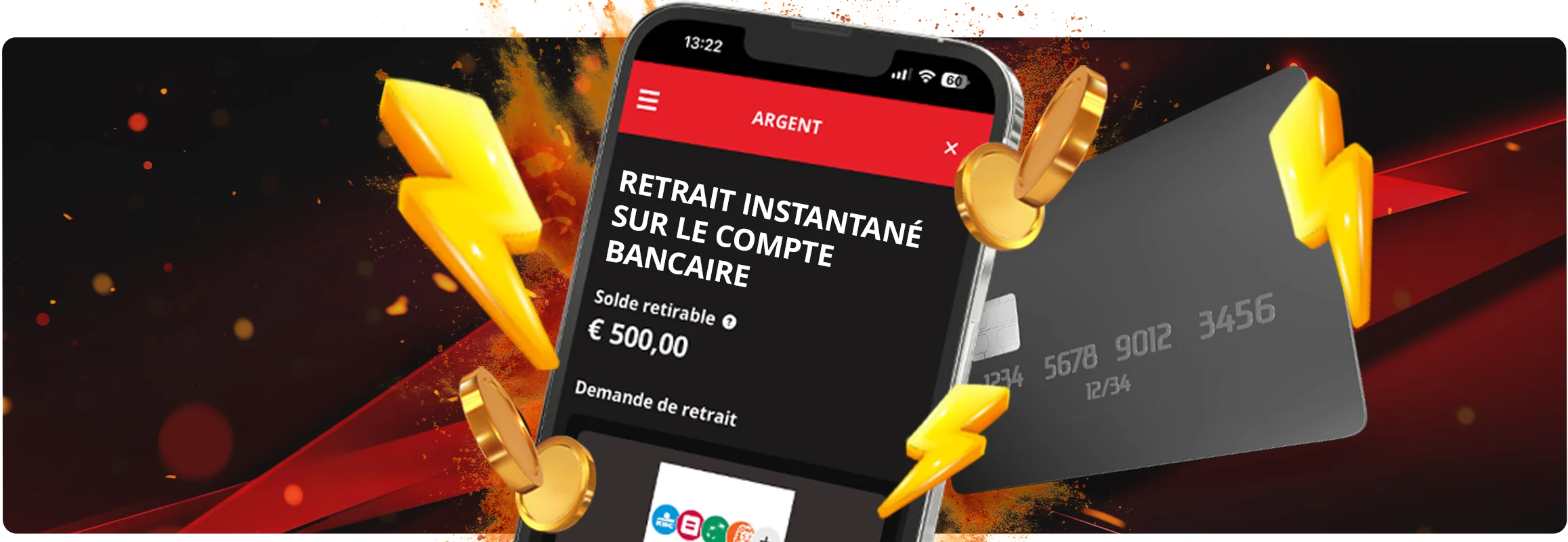 Paiement instantané sur Casino King : vos gains disponibles en quelques secondes sur votre compte bancaire, à tout moment.