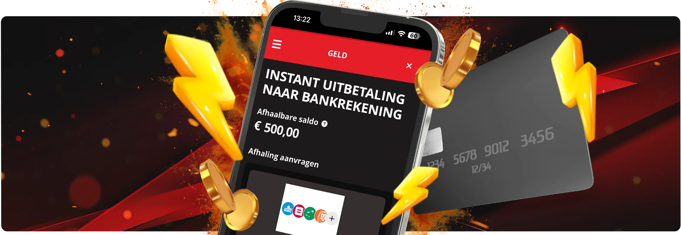 Instant uitbetaling bij Casino King: je winst binnen enkele seconden op je bankrekening, op elk moment beschikbaar.