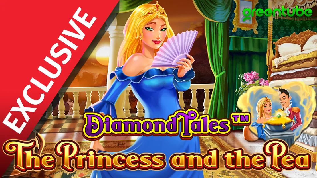 👸 Exclusively at Starcasino! Diamond Tales™: The Princess and the Pea by Greentube!