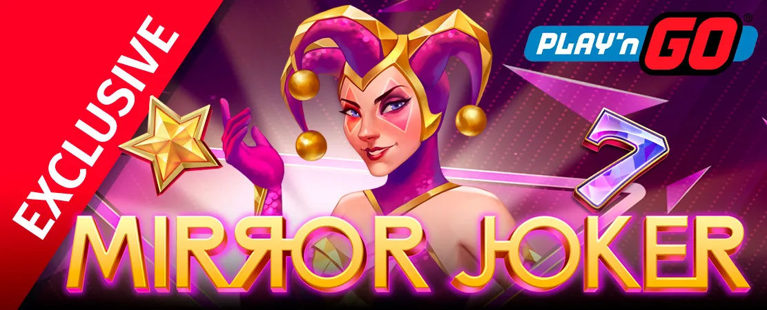 🪞 Exclusively at Starcasino! Mirror Joker by Playngo 🃏