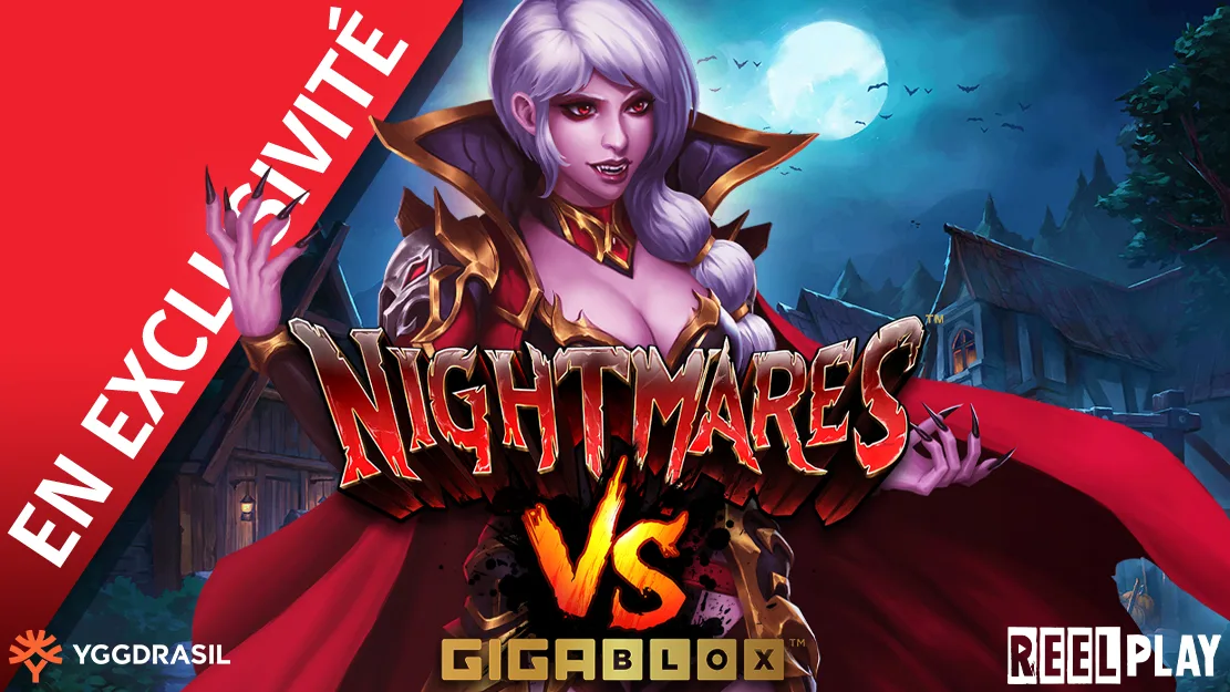 🧌 En exclusivité sur Starcasino ! Nightmares VS Gigablox™ de ReelPlay (Yggdrasil)!