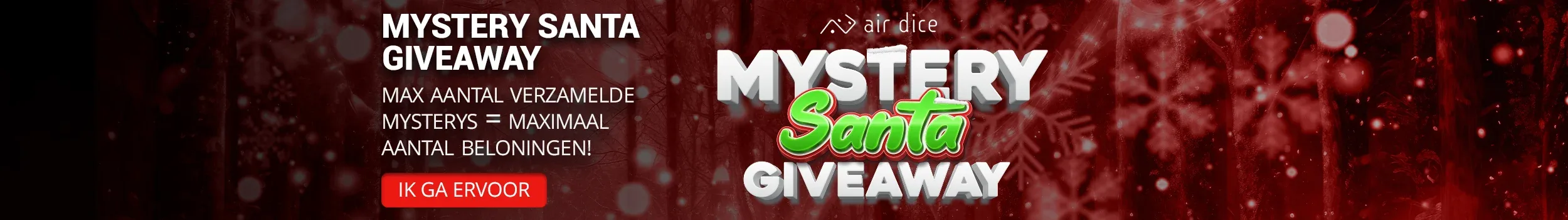 Mystery Santa Giveaway Air Dice