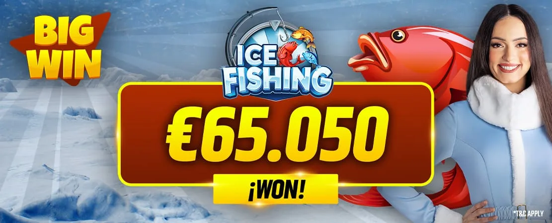 Ice Fishing: €65,050 Earned!