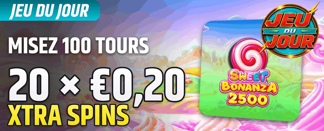 Jeu du Jour | Sweet Bonanza 2500