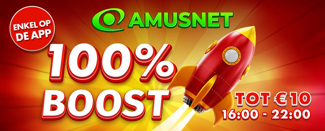🚀 Woensdag Amusnet Boost