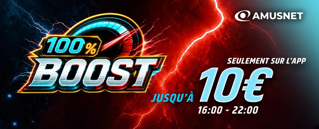 🚀 Amusnet Boost du mercredi