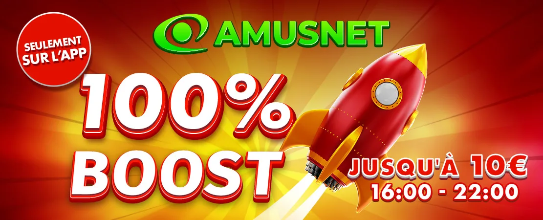 🚀 Amusnet Boost du mercredi