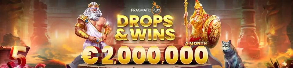 Stap in een nieuw hoofdstuk van het Pragmatic Play's Drops & Wins avontuur! Laat je meeslepen door de adrenaline van dagelijkse Prize Drops en intense wekelijkse toernooien.