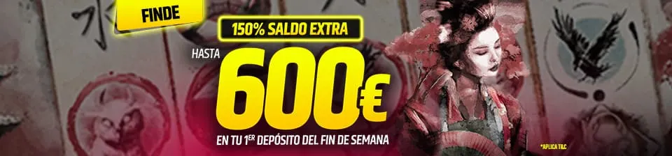 Extra Balance: 150% up to €600 🔥