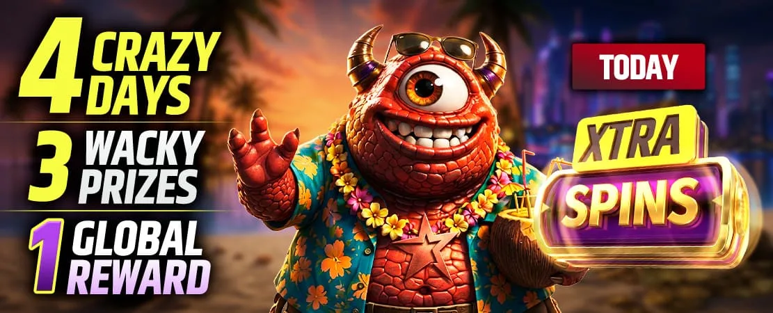 🤪 Wacky Crazy Missions at Starcasino: 4 days, up to 4 rewards