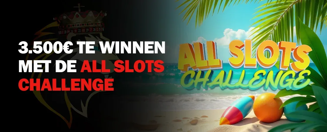 Doe mee aan All Slots Challenge Toernooi en mik op het podium!