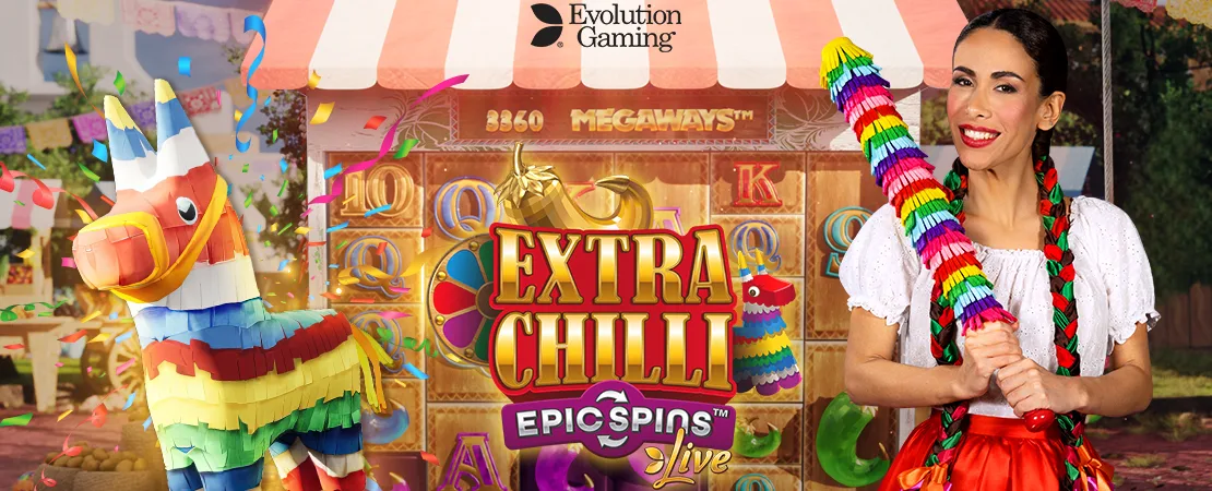 🌶 Extra Chilli Epic Spins by Evolution Gaming