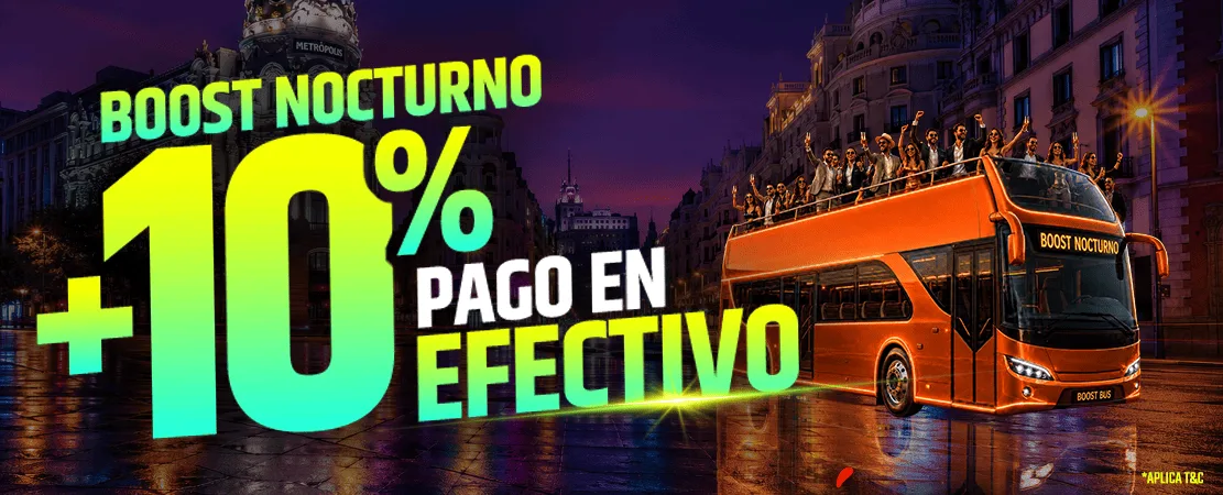 Night Boost: +10% cash when playing at night