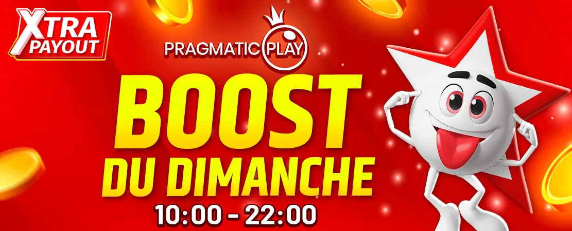 🤪 Pragmatic Play Boost du dimanche! 🤪