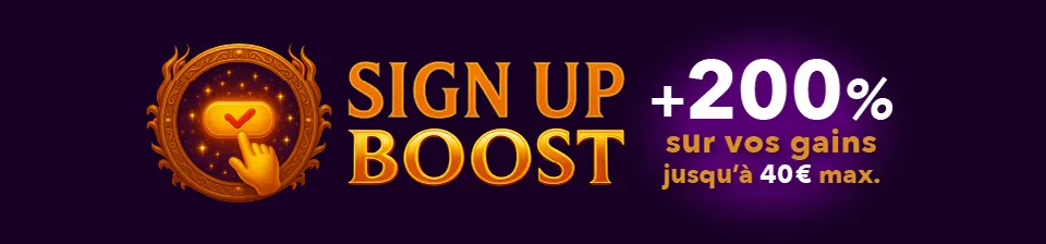 🔥 Boostez vos gains dès votre inscription !

Chez Madison Casino, votre aventure commence en beauté 🎰
Profitez d’un bonus exclusif de +200% sur vos gains, jusqu’à 40 € maximum.

C’est simple : inscrivez-vous, jouez, et voyez vos gains s’envoler grâce à notre Sign-Up Boost !
Un petit coup de pouce pour un grand départ, réservé à nos nouveaux joueurs 💥

👉 Rejoignez Madison Casino dès maintenant et transformez vos premiers spins en véritables jackpots !