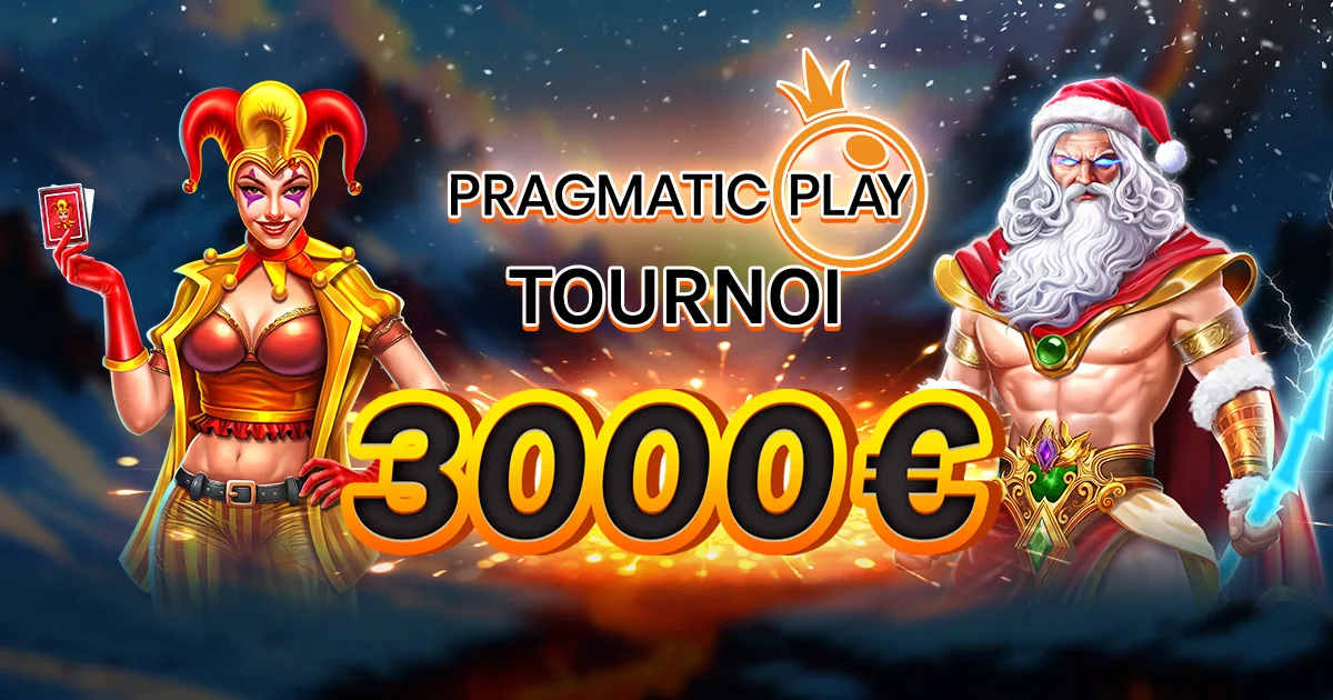 Tournoi Xmas Pragmatic Play de 3.000 € ! 