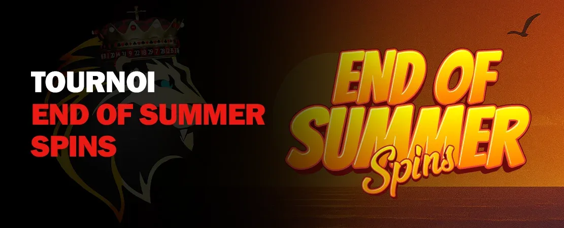 End of Summer Spins : Casino King célèbre la fin de l’été avec un tournoi à 3 500 € !