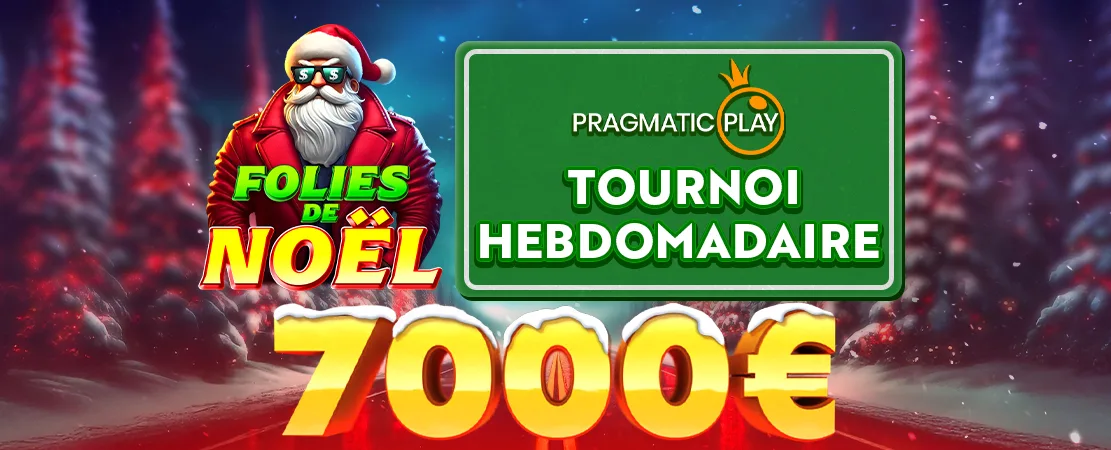 🌟 Tournoi Mad Xmas PragmaticPlay 7.000 € 🌟