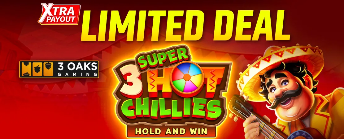 Xtra Payout Limited Deal: 3 Super Hot Chillies