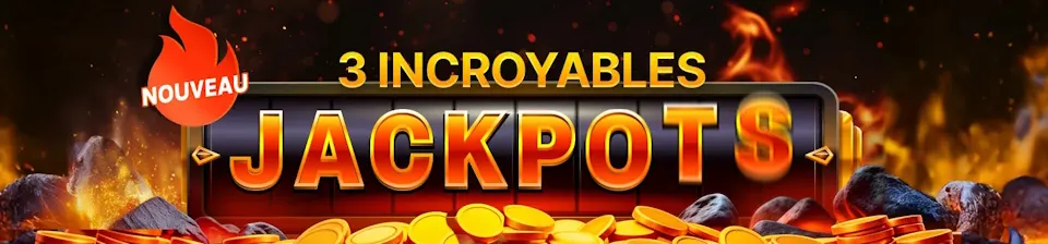 Chez Hotwin, la chance peut frapper à tout moment grâce à nos 3 jackpots, peu importe ce que vous jouez ou quand vous jouez !