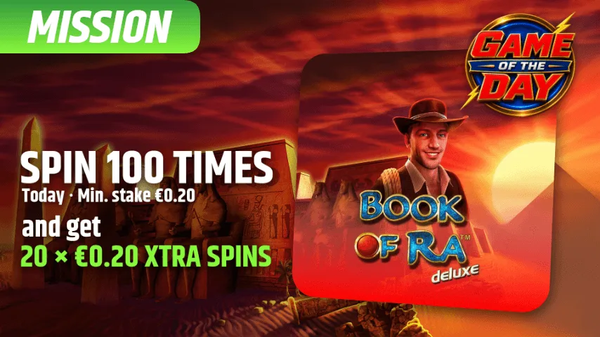 StarBE_2026-10-03_Promo_GameoftheDay_BookofRaDeluxe