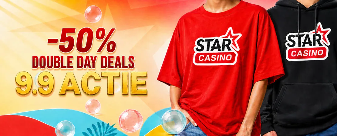 🛒 Limited Deals op Hoodies en T-shirt in onze Starshop!