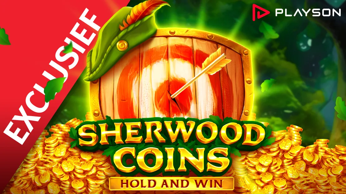 🏹 Exclusief bij Starcasino! Sherwood Coins: Hold and Win van Playson!