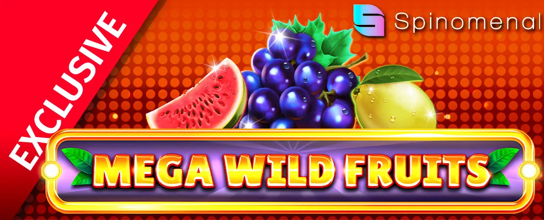 🍒 Exclusively at Starcasino! Mega Wild Fruits by Spinomenal!