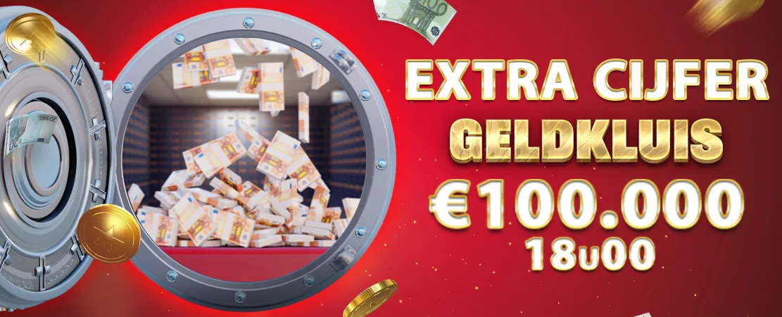 💰 De eerste hint voor de €100.000 Geldkluis komt eraan!
