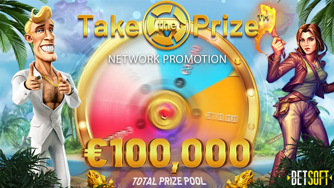 🏅 Win your prize in Take the Prize™ - Cash Drops and Tournaments from Betsoft!