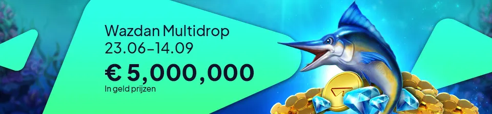 Speel mee met de Wazdan Network Promotion en maak kans op €5.000.000 aan prijzen!