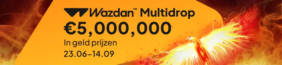 Speel mee met de Wazdan Network Promotion en maak kans op €5.000.000 aan prijzen!