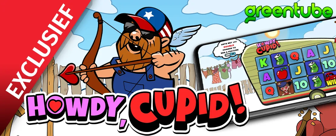 ❤️ Exclusief bij Starcasino! Howdy, Cupid! van Greentube ❤️