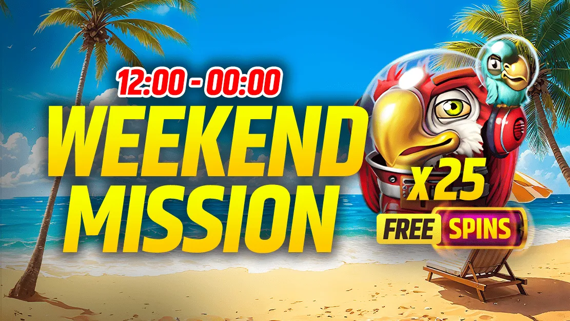 🎯 Your weekend challenges are here – claim up to 75 Free Spins! 💎