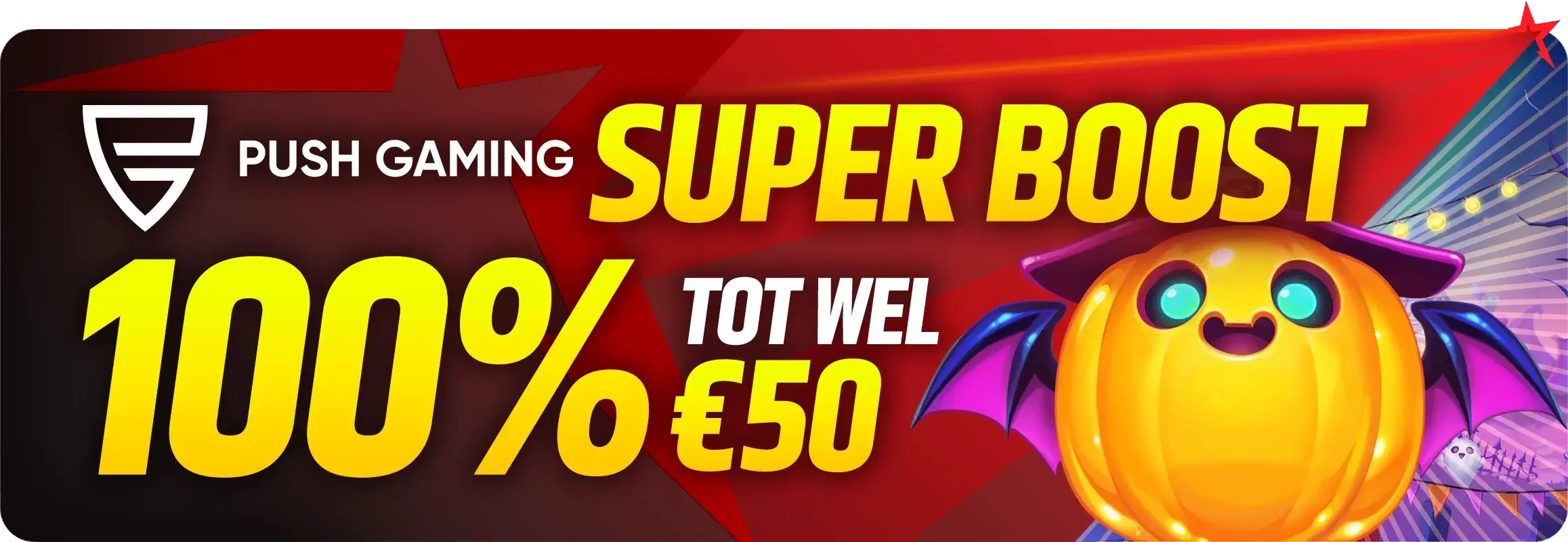 Push Gaming Super boost Page banner 2315x800 NL-fr